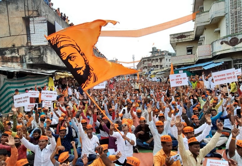 The third phase of 'Maratha Revolution' starts from Tuljapur | तुळजापूर येथून ‘मराठा क्रांती’चे तिसरे पर्व सुरू