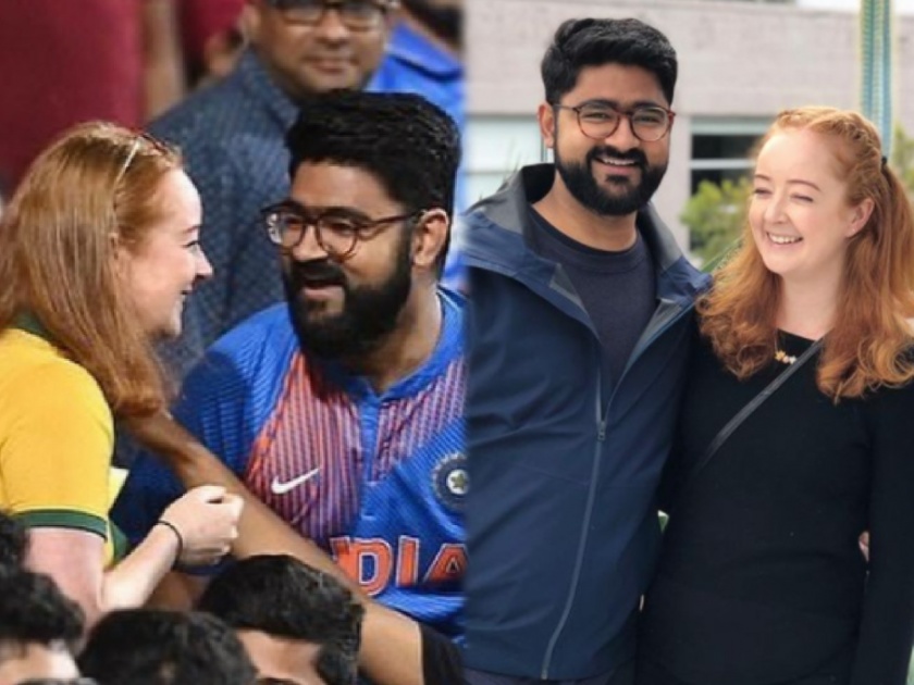 Ind vs aus indian man proposed australian girlfriend and then share love story on Instagram | लय भारी! ऑस्ट्रेलियन मुलीला प्रपोज करणाऱ्या भारतीयाने सांगितली Love Story, आधी फेसबूकवर शोधलं मग....
