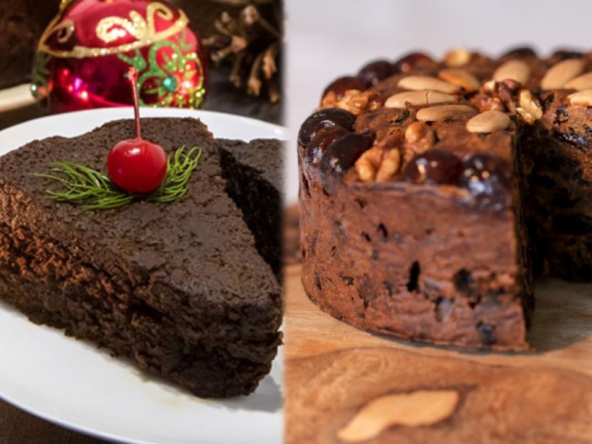 Christmas cake recipes 2020 easy christmas cake recipes watch video | ना ओव्हन, ना जास्तीचा खर्च; यंदा ख्रिसमसला घरच्याघरी सोप्या पद्धतीने 'असा' बनवा केक  