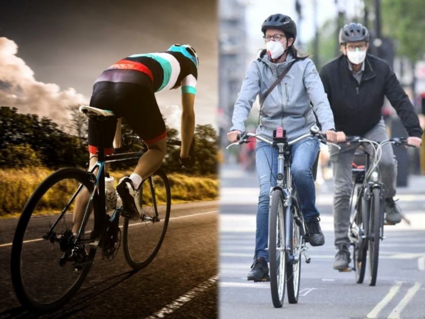Health Tips in Marathi : health tips benefits of cycling | रोज ३० मिनिटं सायकल चालवाल; तर  ५ मोठ्या आजारांपासून लांब राहाल; जाणून घ्या फायदे
