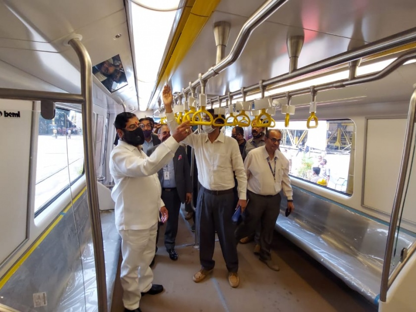 Mumbai Metro: Driverless Indigenous Metro ready for arrival in Mumbai! | Mumbai Metro : चालकरहित स्वदेशी मेट्रो मुंबईत आगमनासाठी सज्ज! 