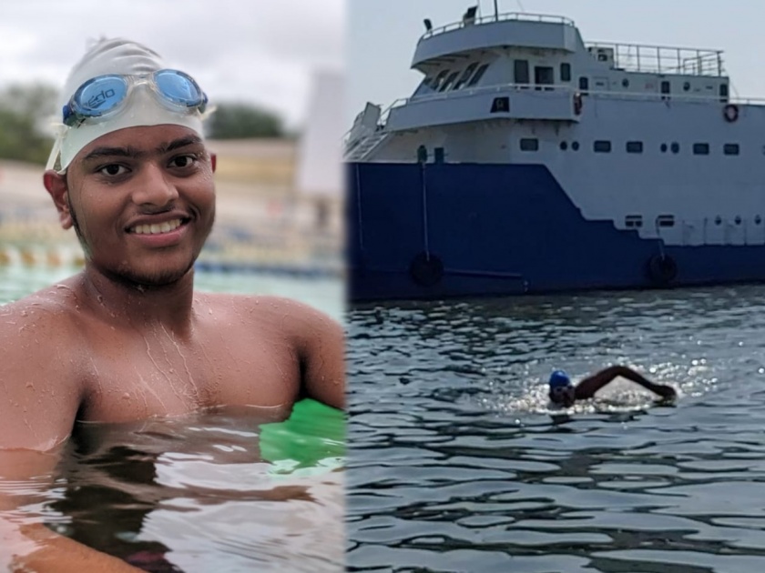 18-year-old Jayant Duble from Nagpur, the only swimmer to cross three rivers in Goa | नागपूरच्या १८ वर्षीय जयंत दुबळेचा पराक्रम, गोव्यातील तीन नद्या पार करणारा एकमेव जलतरणपटू