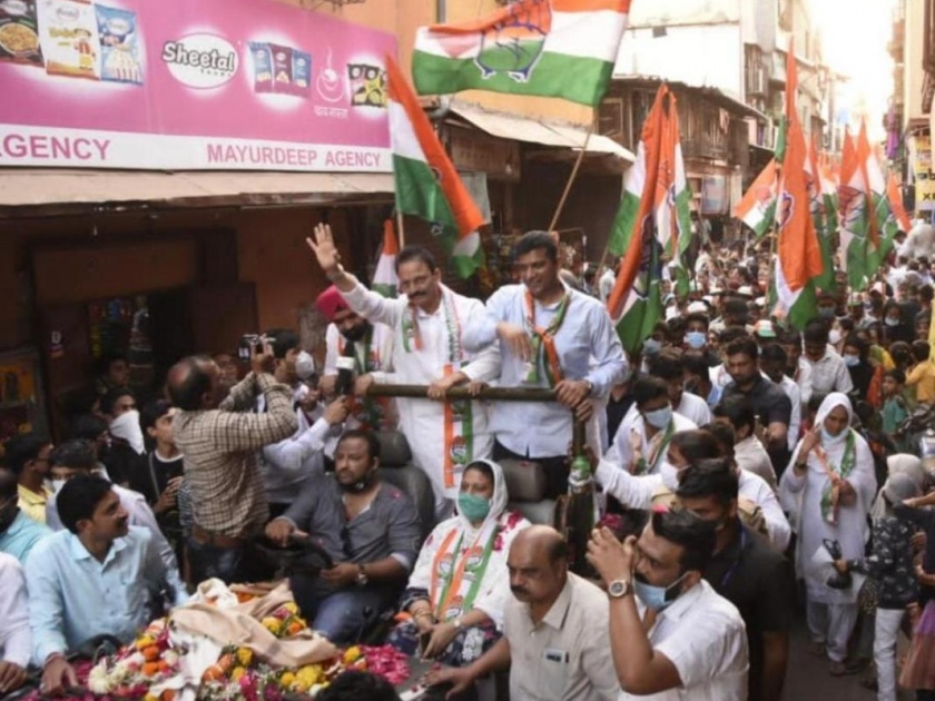 Aslam Sheikh Criticize Central Government in Malad-Malvani Congress Rally | "केंद्र सरकार निर्दयी आणि पाषाणहृदयी, त्यांना अन्नदात्या बळीराजाचे अश्रूही दिसत नाहीत"