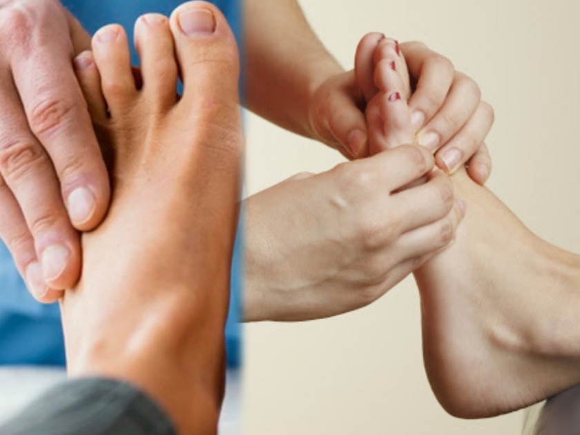 Health Tips in Marathi : Feet health from cracked heels to bunions never ignore these symptoms | 'या' ६ आजाराचं कारण ठरू शकतात थंड तळवे आणि पिवळी नखं; दुर्लक्ष करणं पडेल महागात