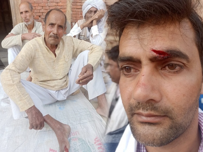 jayant chaudhary accused bjp workers of assaulting farmers in muzaffarnagar | ...अन् शेतकरी व भाजपा कार्यकर्ते भिडले, तुफान हाणामारीत अनेक जण जखमी
