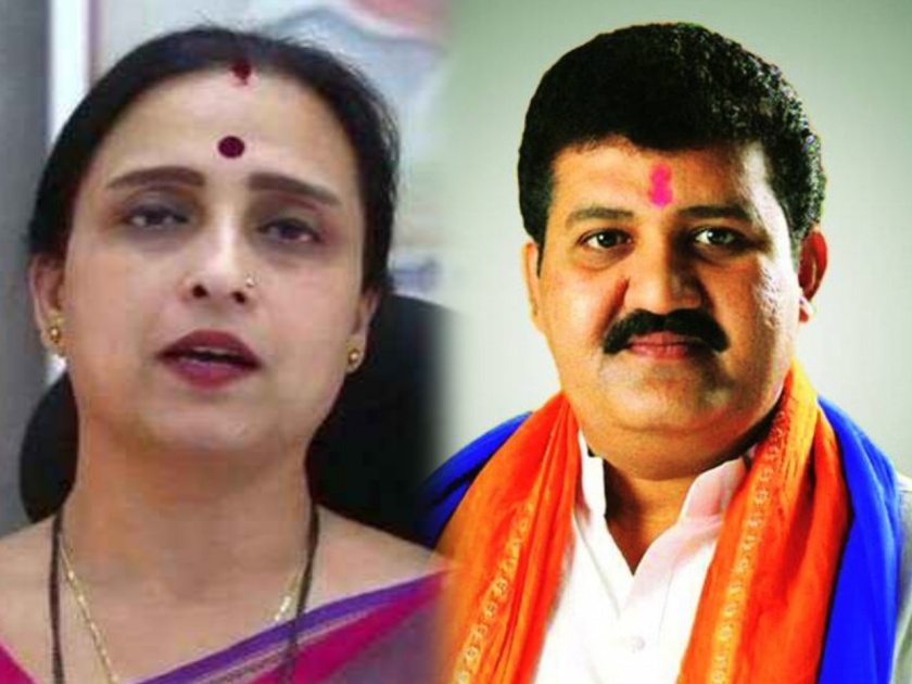 BJP Chitra Wagh Slams Sanjay Rathod and Pune police Over Pooja Chavan Suicide Case | Pooja Chavan Suicide Case : "बलात्काऱ्यांना वाचवण्यासाठी सगळे मंत्री एकत्र आले", भाजपाचा घणाघात