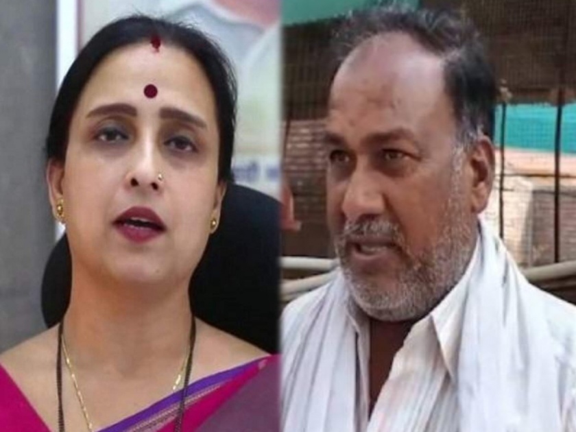 pooja chavan death case : Saying that I also have daughters, Chitra Wagh appealed to the father of Pooja Chavan who warned of suicide | pooja chavan death case : मलाही लेकीबाळी आहेत म्हणत चित्रा वाघ यांनी आत्महत्येचा इशारा देणाऱ्या पूजाच्या वडलांना केलं असं आवाहन