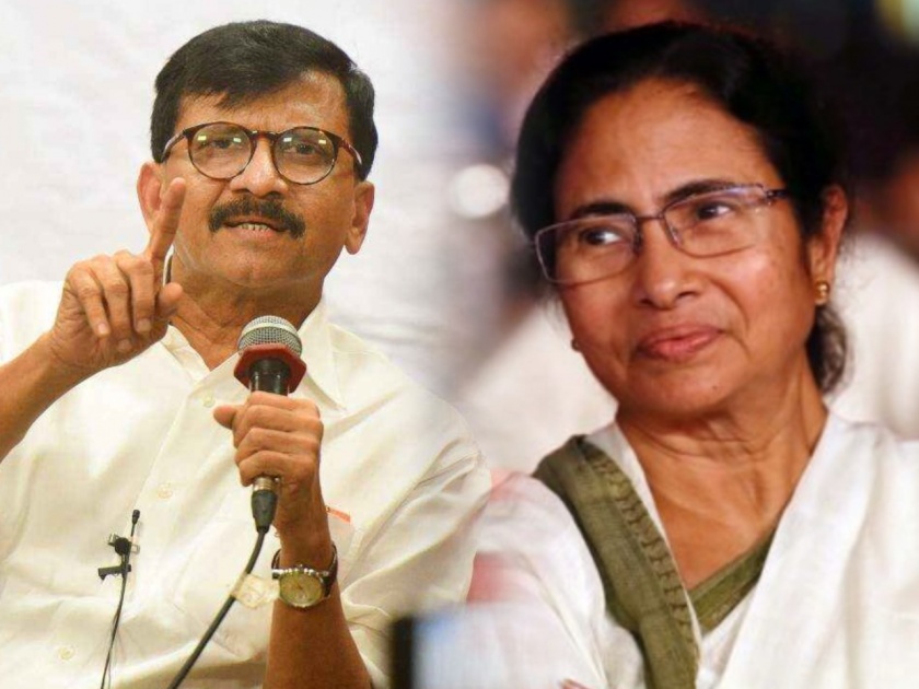 Shivsena Sanjay Raut And TMC Mamata Banerjee Over West Bengal Assembly Elections 2021 | West Bengal Assembly Elections 2021 : "भाजपाने संपूर्ण ताकद जरी उतरवली असली तरी ममता बॅनर्जी एकटी वाघीण सर्वांना पुरुन उरेल"