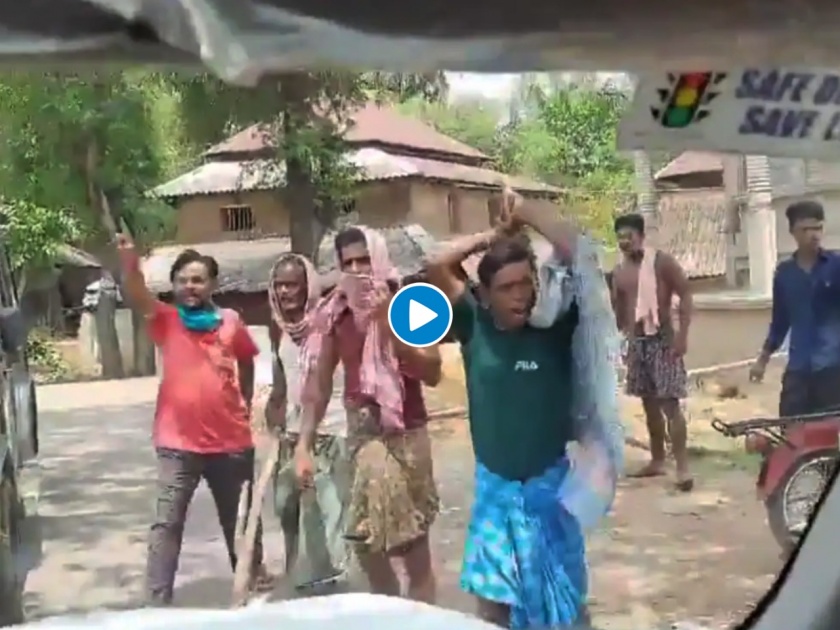 vmuraleedharan convoy in west bengal midnapore attacked allegation on TMC | Video : पश्चिम बंगालमध्ये केंद्रीय मंत्री व्ही. मुरलीधरन यांच्या ताफ्यावर हल्ला; कारच्या फोडल्या काचा