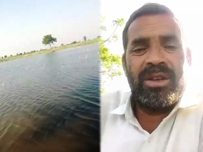 Video: We have no choice! The distressed farmer warned to do suicide; Video goes viral | Video : आम्हाला पण पर्याय नाही! म्हणत त्रस्त शेतकऱ्याने दिला आत्महत्येचा इशारा; व्हिडीओ व्हायरल 