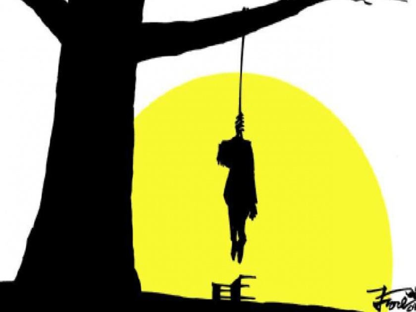 The body of a 12-year-old girl was found hanging from a tree; Father allegation of rape | झाडावर लटकलेल्या अवस्थेत आढळला १२ वर्षांच्या मुलीचा मृतदेह; बलात्कार झाल्याचा वडिलांचा आरोप