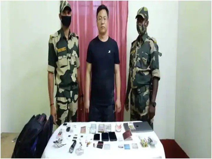 Major action of BSF; Chinese detective arrested on India-Bangladesh border | BSFची मोठी कारवाई; भारत-बांगलादेश सीमेवर चीनी गुप्तहेराला बेड्या 