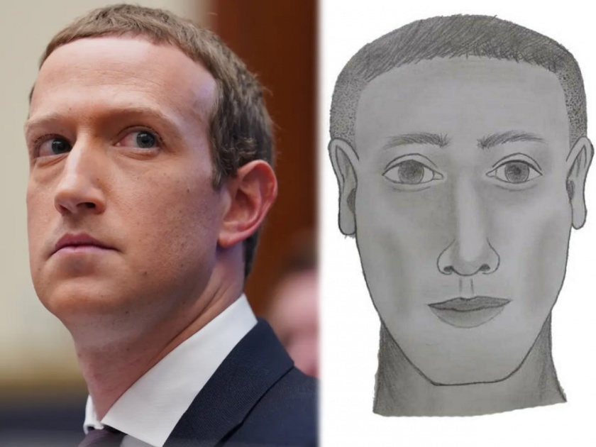 Columbia police on a lookout for suspect resembling Mark Zuckerberg | मार्क झुकेरबर्ग मोस्ट वॉन्टेड? कोलंबिया पोलिसांच्या स्केचने खळबळ; 'ती' पोस्ट जोरदार व्हायरल