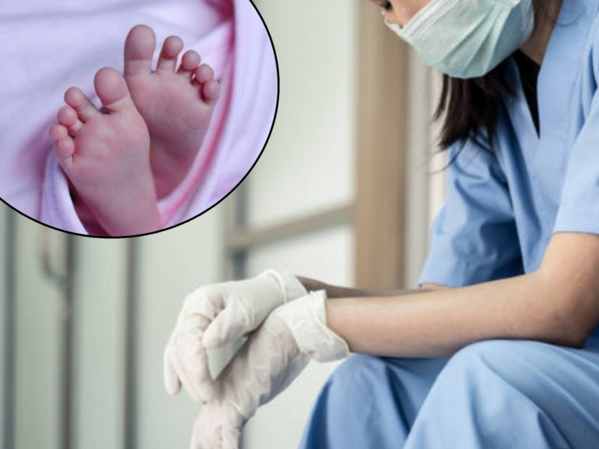 cctv footage of private hospital in vivek vihar showing 2 months old newborn beten by nurse | क्रूरतेचा कळस! रुग्णालयात नर्सकडून 2 महिन्यांच्या बाळाला अमानुष मारहाण; हातही मोडला