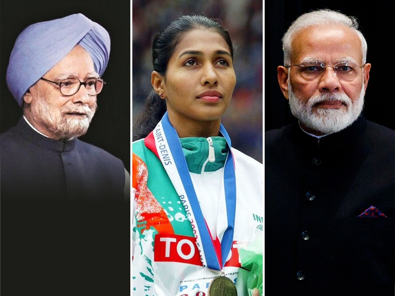 Tokyo Olympic 2020: former Indian athlete Anju Bobby George praises PM Narendra Modi for India's Olympic success | "UPA सरकारकडून हवा तसा पाठिंबा नव्हता; ऑलिम्पिकमधील भारताच्या यशाचं श्रेय पंतप्रधान मोदींना!"