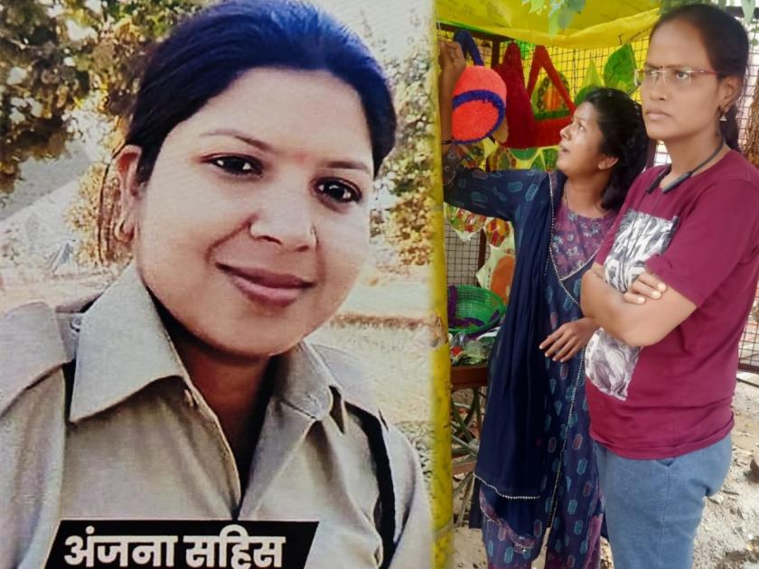 female constable raipur police missing for 9 months selling flowers vrindavan | बापरे! अधिकाऱ्यांच्या त्रासाला कंटाळून 9 महिन्यांपासून बेपत्ता झाली होती महिला कॉन्स्टेबल अन् आता....