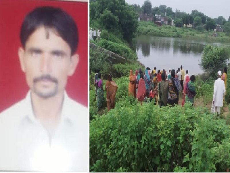 The body of a farmer was found in a suspicious condition in Shiradhon pond | शिराढोण तळ्यात शेतकऱ्याचा संशयास्पद अवस्थेत मृतदेह आढळला