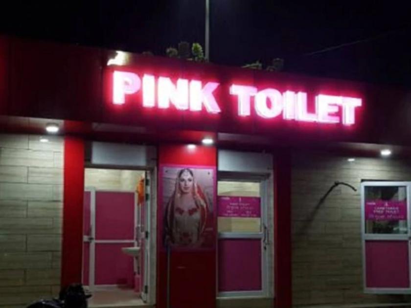 In the pink toilet, the lovers fell in love with each other; Suddenly the female police arrived inside | पिंक टॉयलेटमध्ये प्रेमीयुगुल एकमेकांच्या प्रेमात होते बुडाले; अचानक महिला पोलीस आत पोहोचली