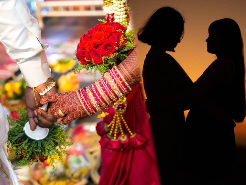 two lesbian sisters fell in love ran away from homes and got married in temple in greater noida dankaur | सूत जुळलं! 2 बहिणींचं प्रेम जडलं; एकमेकींसाठी घरदार सोडलं, पळून जाऊन लग्न केलं 