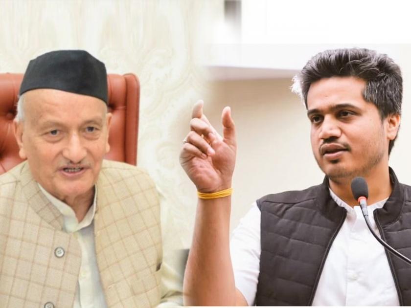 NCP leader Rohit Pawar has also criticized Governor Bhagat Singh Koshyari. | 'जबाबदार पदावरील व्यक्तीने वादग्रस्त वक्तव्ये करण्यापेक्षा...'; रोहित पवारांनी राज्यपालांना सुनावले!