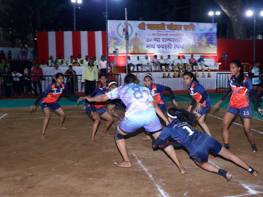 Shree Mawli Mandal District Level Grand Kabaddi Tournament Begins in Thane | ठाण्यात श्री मावळी मंडळ राज्यस्तरीय भव्य कबड्डी स्पर्धेला सुरुवात