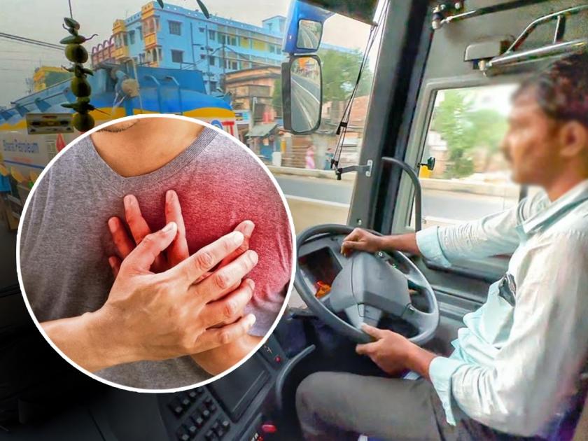 odisha bus driver dies of cardiac arrest heroic last moment maneuver saves 48 passengers | बस चालवताना चालकाला हार्ट अटॅक पण सोडलं नाही स्टेअरिंग; वाचवला 48 प्रवाशांचा जीव