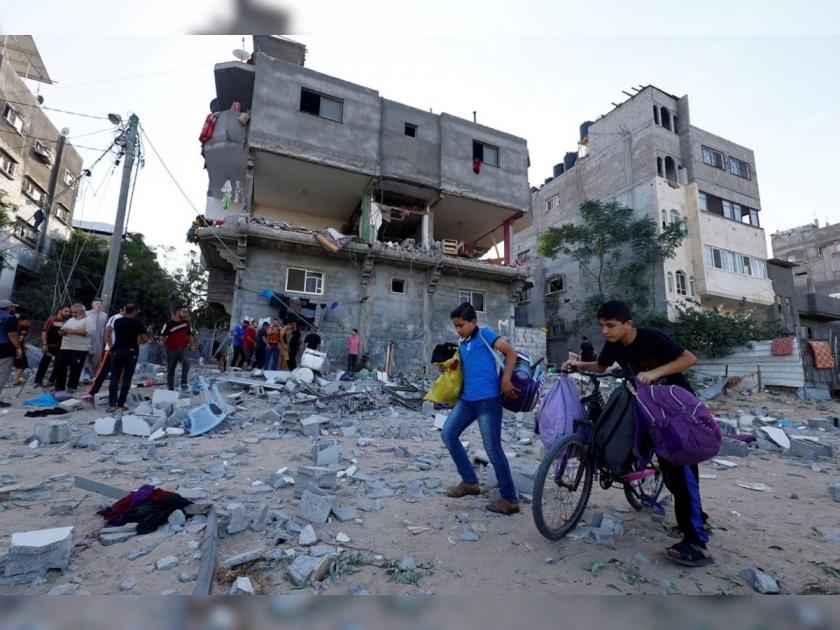israeli troops surround gaza city hamas says will go home in bags | इस्रायली सैन्याने गाझाला चारही बाजुने घेरलं; हमासचा थेट इशारा, हल्ल्यांना चोख प्रत्युत्तर देणार