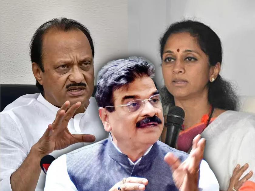 loksabha election Shiv Sena leader Vijay Shivtare has challenged Deputy Chief Minister Ajit Pawar and Supriya Sule | "बारामती लोकसभा कोणाचा सातबारा नाही, अजित पवारांचा बदला घेण्याची वेळी आलीय"