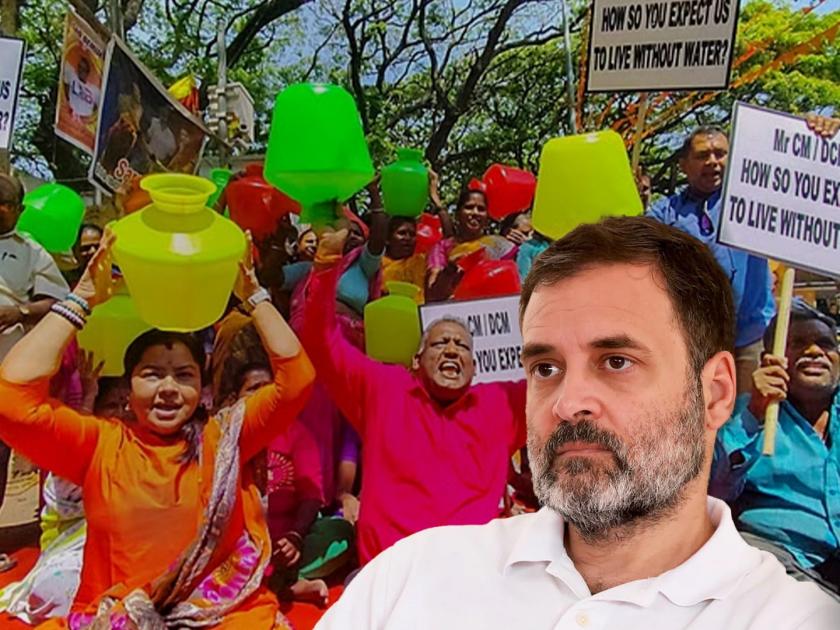bengaluru water crisis man urges Rahul Gandhi to solve water crisis cites | "मित्राला लग्नासाठी मुलगी मिळत नाही"; राहुल गांधींकडे केली जलसंकट सोडवण्याची मागणी