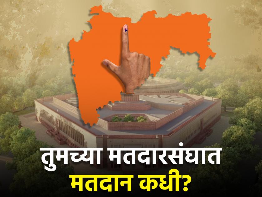 Lok Sabha Election Dates 2024 election programs in Maharashtra | तुमच्या मतदारसंघात मतदान कधी? जाणून घ्या, महाराष्ट्रातील निवडणूक कार्यक्रम एका क्लिकवर