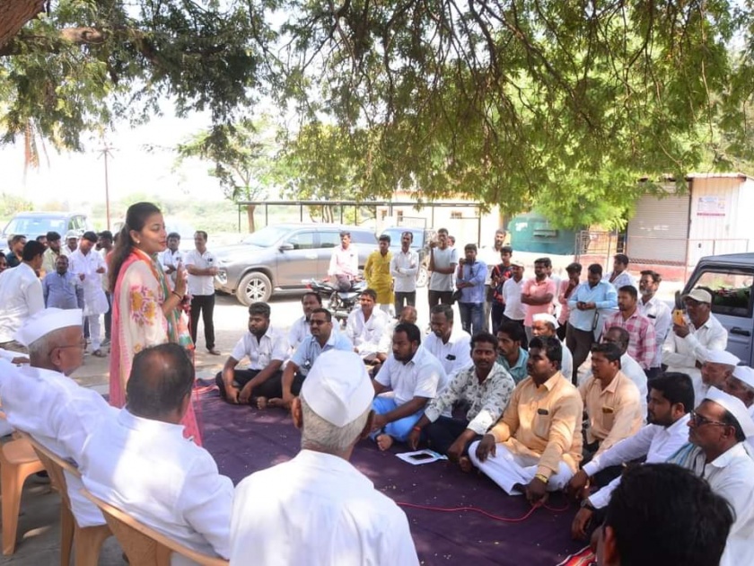 lok sabha election 2024 Congress Praniti Shinde Slams bjp | "भाजपा सरकार शेतकऱ्यांच्या मूळावर उठले", आमदार प्रणिती शिंदे यांची टीका