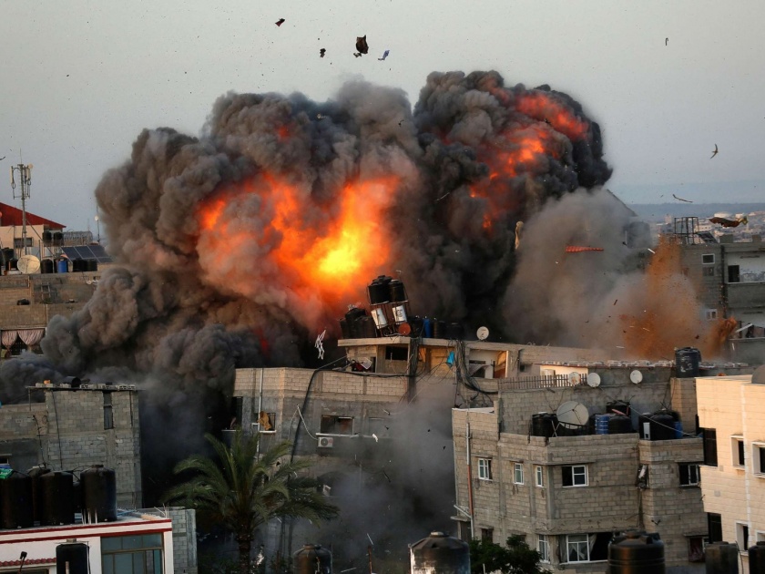 israel attacks on gaza aerial route many death with injured | इस्रायलचा गाझावर पुन्हा एकदा भीषण हल्ला; एअर स्ट्राईकमध्ये 29 जणांचा मृत्यू, अनेक जखमी