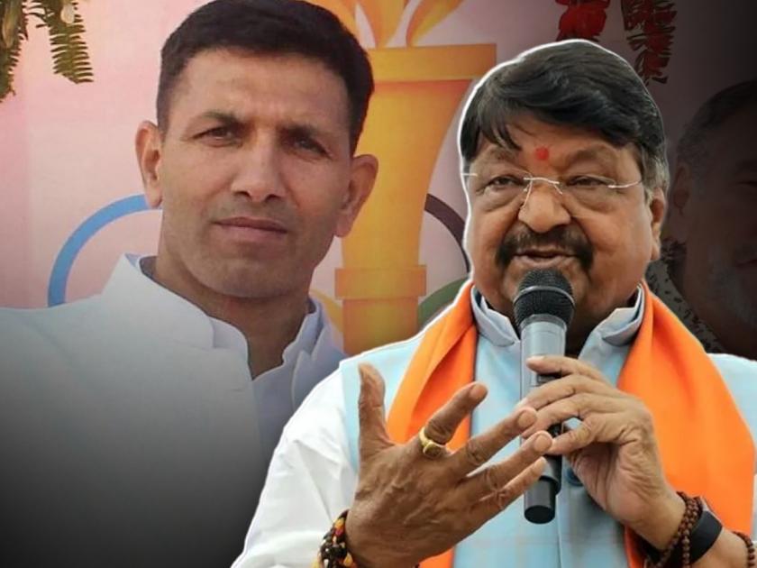 Lok Sabha Election 2024 Jitu Patwari attacks on Kailash Vijayvargiya statement about congress | "ज्या बूथवर काँग्रेसला एक मतही मिळणार नाही, तिथे 25 लाखांची विकासकामं केली जातील"