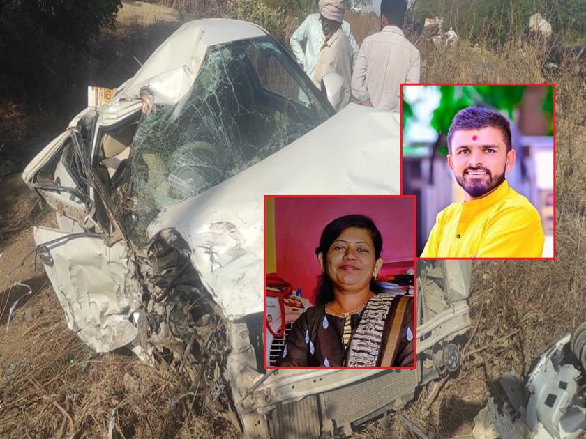 Two people died in two separate accidents in Bhokardan | विवाहिता भावासोबत दुचाकीवर तर तरुण कारमध्ये होता; दोन वेगवेगळ्या अपघातात दोघांचाही मृत्यू