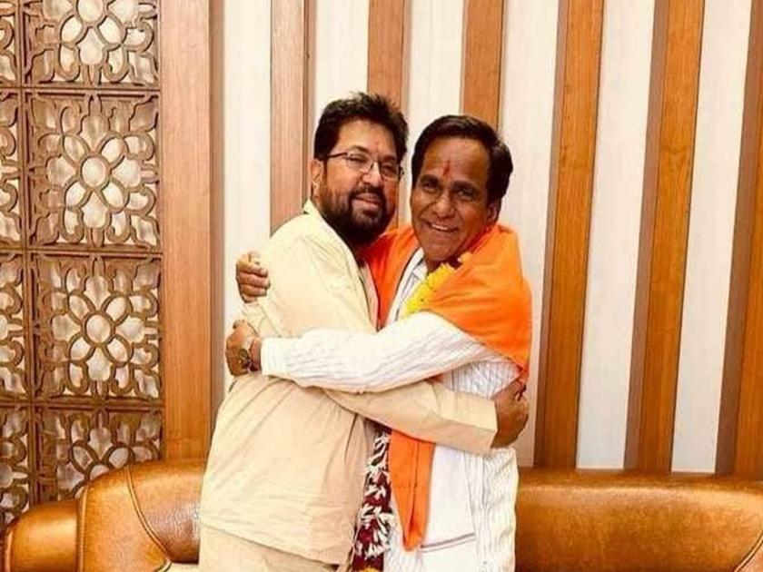 dispute is finally over! Meeting of Raosaheb Danve, Arjun Khotkar in Jalana over Loksabha election | अखेर अबोला संपला! रावसाहेब दानवे, अर्जुन खोतकरांची गळाभेट