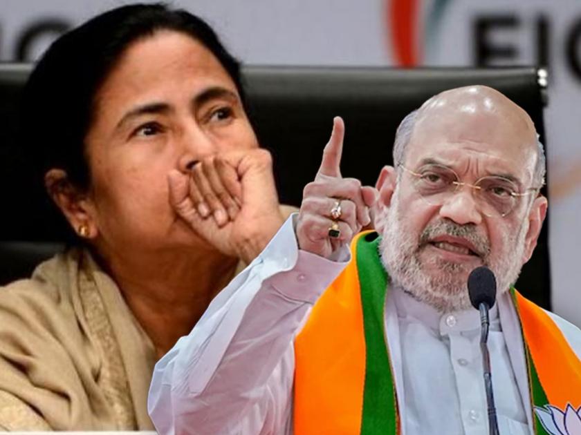 Lok Sabha Elections 2024 Amit Shah slams Mamata Banerjee said didi campaigns for 5 years she will not defeat bjp | Amit Shah : "दीदींनी 5 वर्षे प्रचार केला तरी..."; अमित शाह यांनी ममता बॅनर्जींना दिलं जाहीर आव्हान