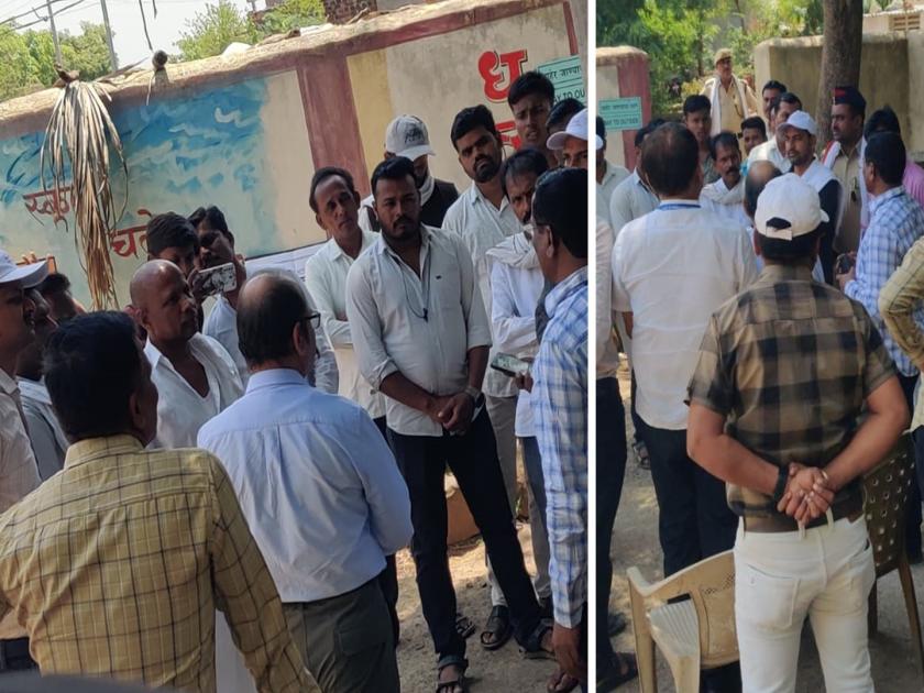 Sunegaon Sangvi villagers of Latur district boycott voting for service road | सर्व्हिस रस्त्यासाठी लातूर जिल्ह्यातील सुनेगाव सांगवी गावकऱ्यांचा मतदानावर बहिष्कार