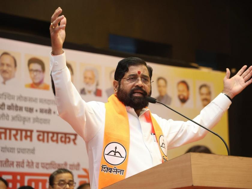 Maharashtra lok sabha election 2024 We moved ahead with Balasaheb's thoughts says Eknath Shinde | बाळासाहेबांच्या विचारांचा झेंडा घेऊन आम्ही पुढे निघालो - मुख्यमंत्री एकनाथ शिंदे