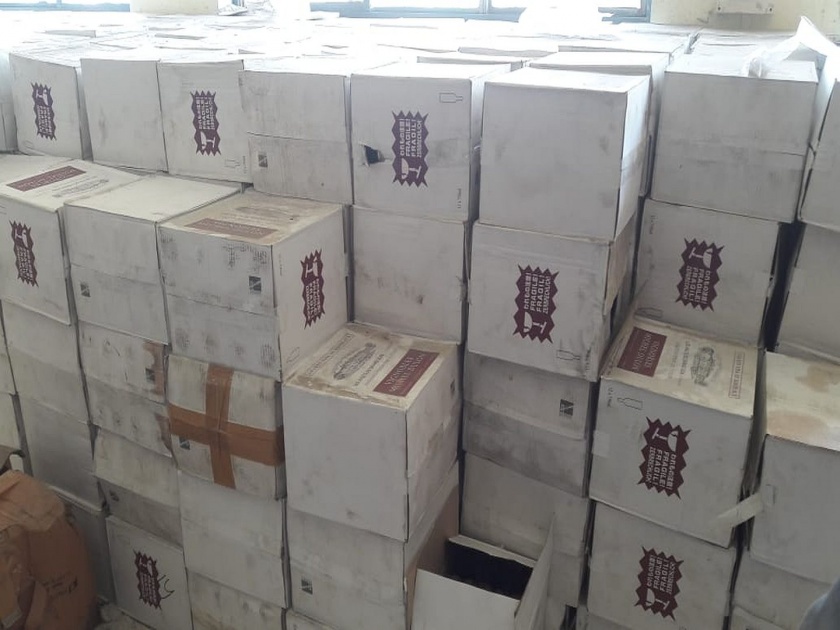 Seven lakh wine seized in Navi Mumbai | नवी मुंबईमध्ये 70 लाखांची वाईन जप्त 