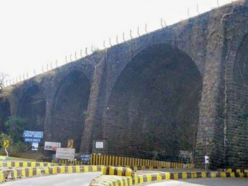 British made Amrutanjan bridge will destroyed on Mumbai Pune Express way hrb | CoronaVirus लॉकडाऊनचा असाही फायदा; ब्रिटिशकालीन अमृतांजन पूल पाडणार