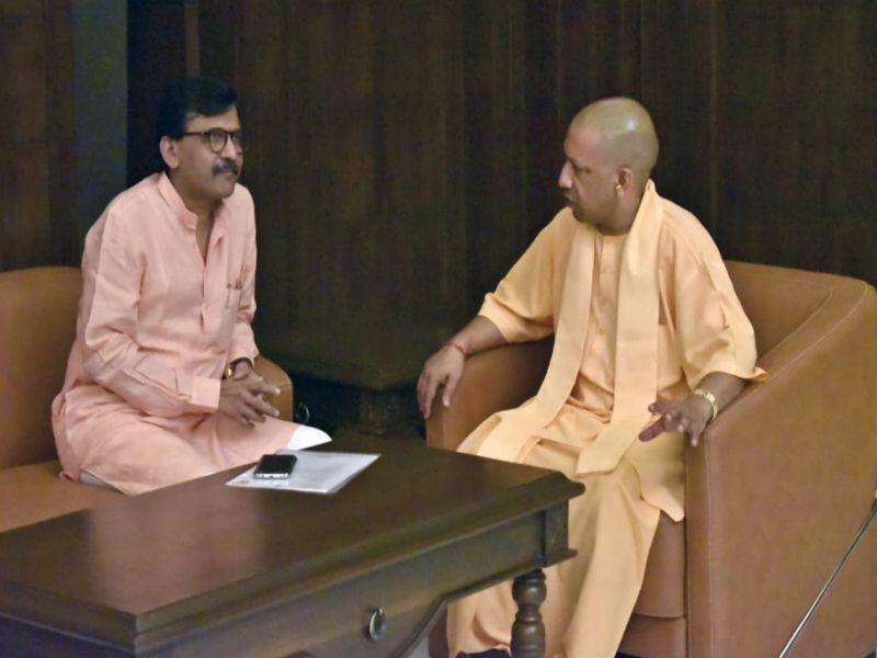 Yogi Adityanath welcomed Uddhav Thackeray's visit to Ayodhya | योगी आदित्यनाथ यांनी केले उद्धव ठाकरेंच्या अयोध्या दौऱ्याचे स्वागत