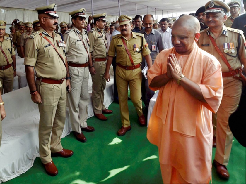yogi adityanath lucknow police station incharge thakur brahman | योगीराज : लखनौत ६० टक्के पोलिस ठाण्यांच्या प्रमुखपदी ब्राह्मण किंवा ठाकूर; यादवांना डावलले