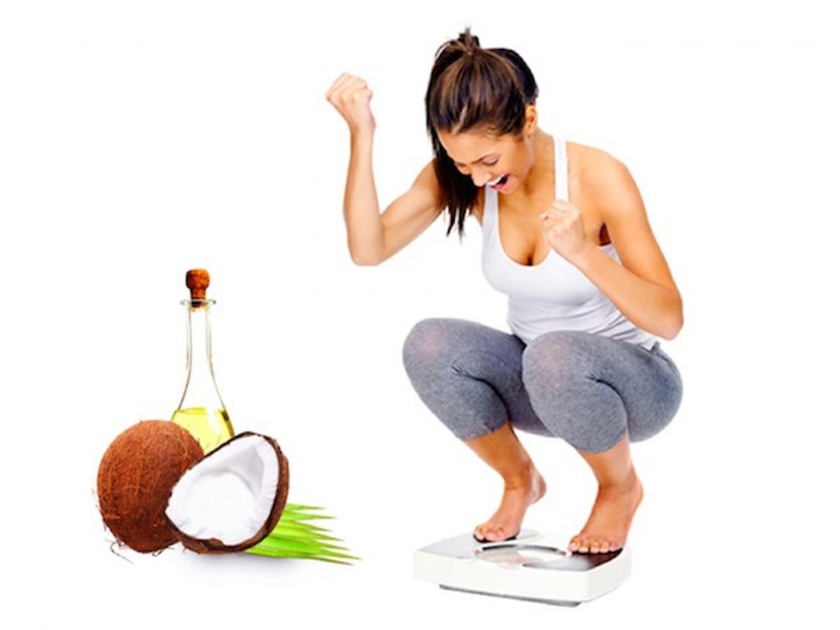 Coconut oil also helpful weighs loss know how myb | ड्रेस घट्ट होतो म्हणून निराश होणं सोडा, नारळाच्या तेलाचा फंडा वापरून वजन 'असं' कमी करा...