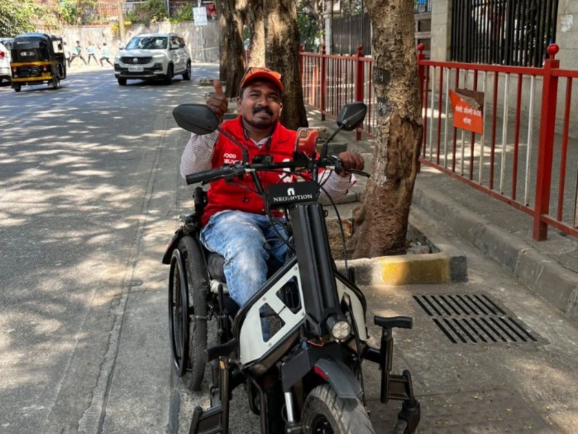 zomato ceo again shares disabled delivery agent picture emotional post viral | शाब्बास! Zomato च्या दिव्यांग डिलिव्हरी एजंटच्या जिद्दीला सलाम, इमोशनल पोस्ट व्हायरल