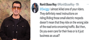 Ronit Pc Ronit Roy says he 'almost killed' delivery guy riding his bike on the ...