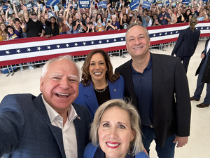 Kamala Harris accepts nomination at four-day Democratic Party convention