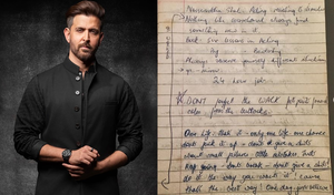 Hrithik Roshan shares secret notes from his yellow diary on 25 years of ...