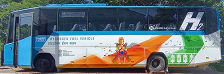 Ladakh Leads Green Energy Revolution with Hydrogen Fuel Cell Buses