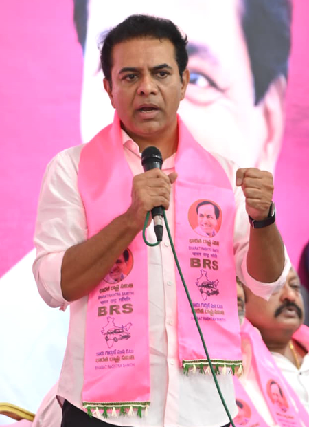 KTR seeks probe by Central agencies into contracts for company allegedly linked to Telangana CM