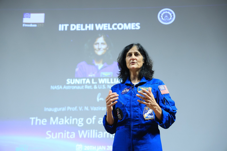 Indian-Origin Astronaut Sunita Williams Reflects on a Thr...